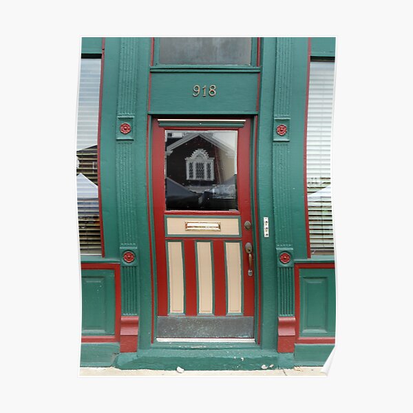 Red and Green at Nine-Eighteen Poster