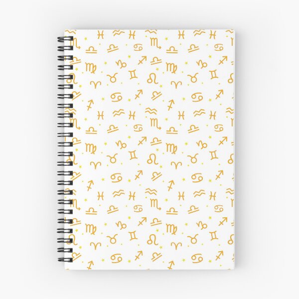 Item preview, Repeating pattern with all the Zodiac signs in orange. designed and sold by MrazTees.