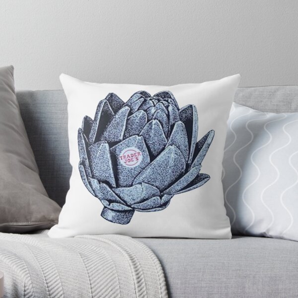 TJs Vintage Artichoke Throw Pillow