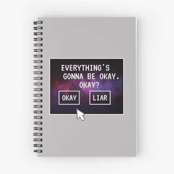 Item preview, Okay Mental Health Cute Funny Gift Sarcastic Happy Fun Introvert Awkward Geek Hipster Silly Inspirational Motivational Birthday Present  designed and sold by EpsilonEridani.