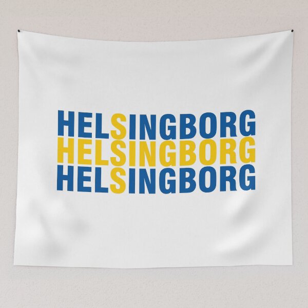 Item preview, Helsingborg  Sverige flagga designed and sold by Urosek.