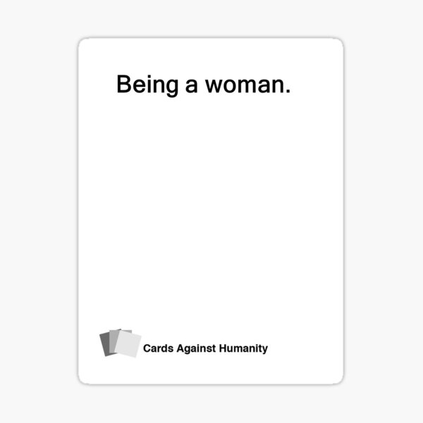 Made some custom Cards Against Humanity cards : r/IThinkYouShouldLeave