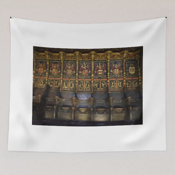 Item preview, Seats of the Chapter of Golden Fleece, Barcelona Cathedral designed and sold by Igor Pozdnyakov.