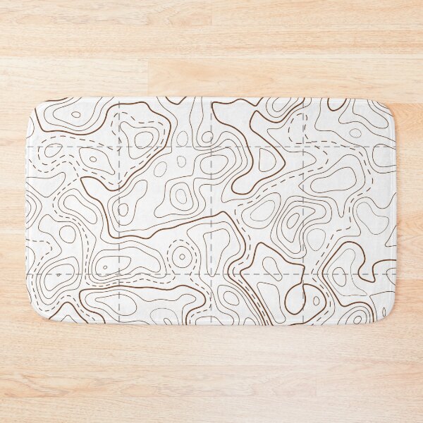 Item preview, Wondeful Illustration of topographical map terrain. designed and sold by MrazTees.