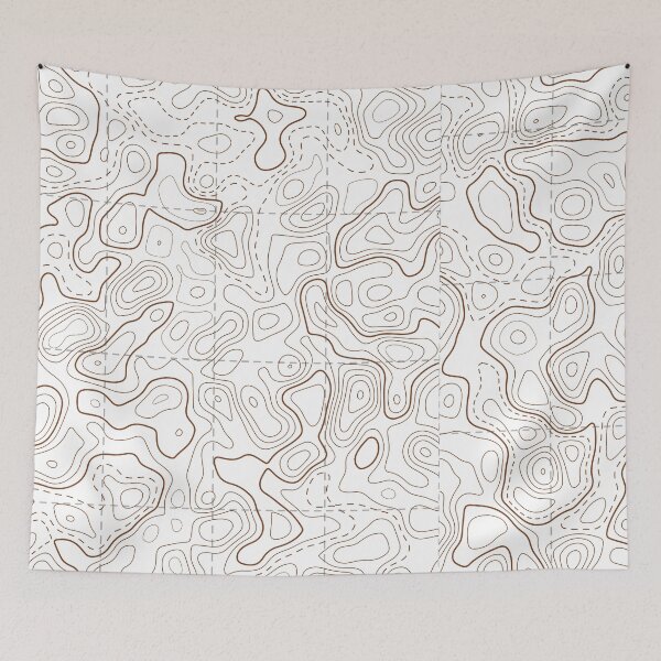 Item preview, Wondeful Illustration of topographical map terrain. designed and sold by MrazTees.