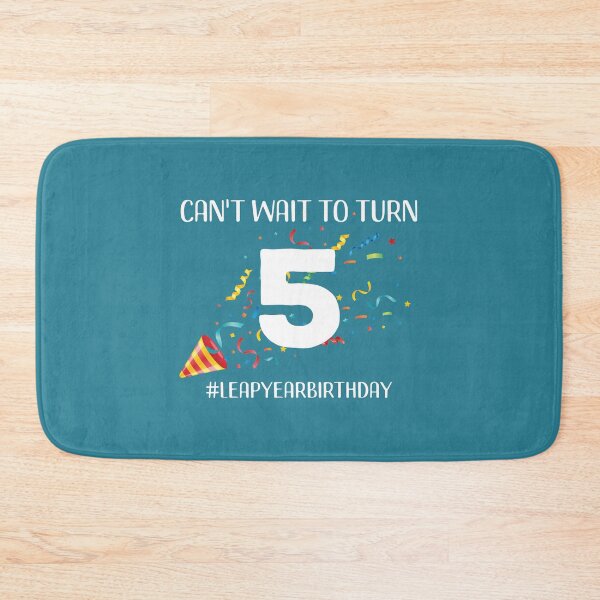 Item preview, Funny Leap Year 20th Birthday Leapling Can't Wait to Turn 5 product designed and sold by doodabobs.