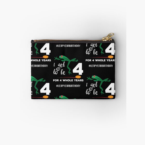 Item preview, Funny Leap Year 16th Birthday Leapling I Get to Be 4 print designed and sold by doodabobs.