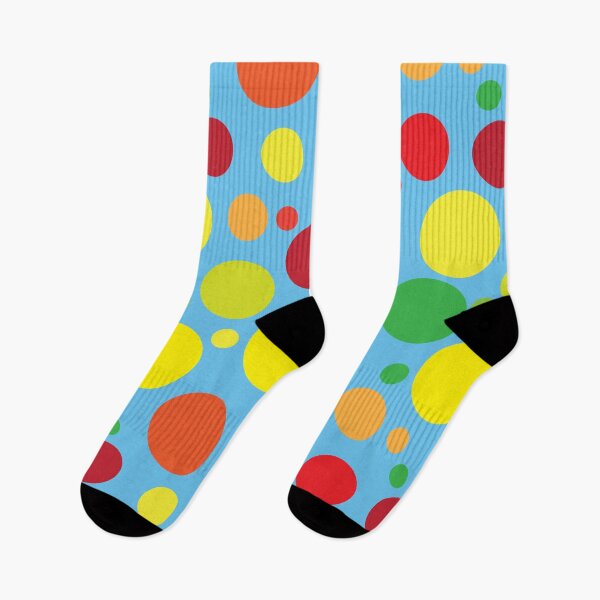 Aperçu de l'œuvre Motif à pois sans couture avec fond bleu. créée et vendue par MrazTees.