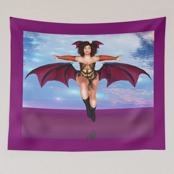 Item preview, Red Dragoness designed and sold by Alphaholics Non-Anonymous Art Studios.