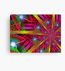 ribbons and stars Canvas Print