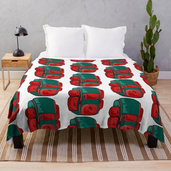 Item preview, The Great Outdoors - Camping - Pack : Green/Red designed and sold by Sweetie Spicy.