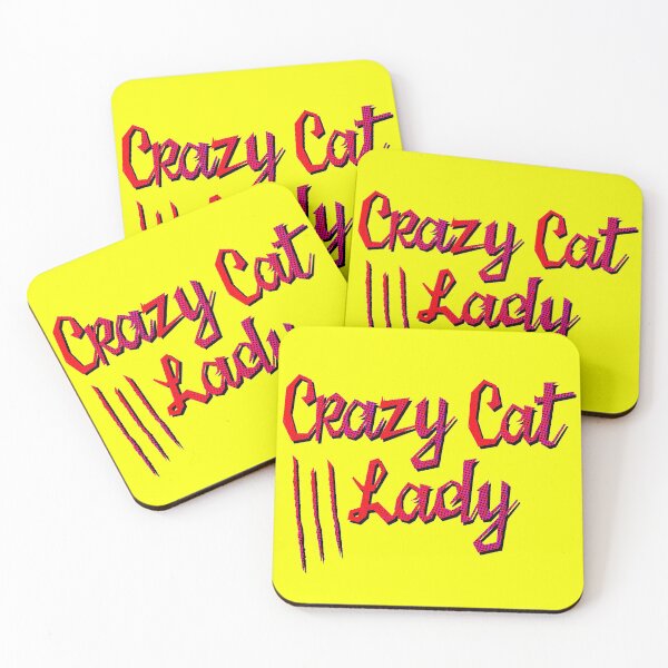 Item preview, Crazy cat lady designed and sold by HotVector.