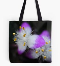 macro flower Tote Bag
