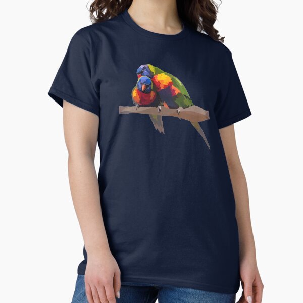 Item preview, Rainbow Lorikeet pares y plumas designed and sold by Hodgepodge Bricolage.