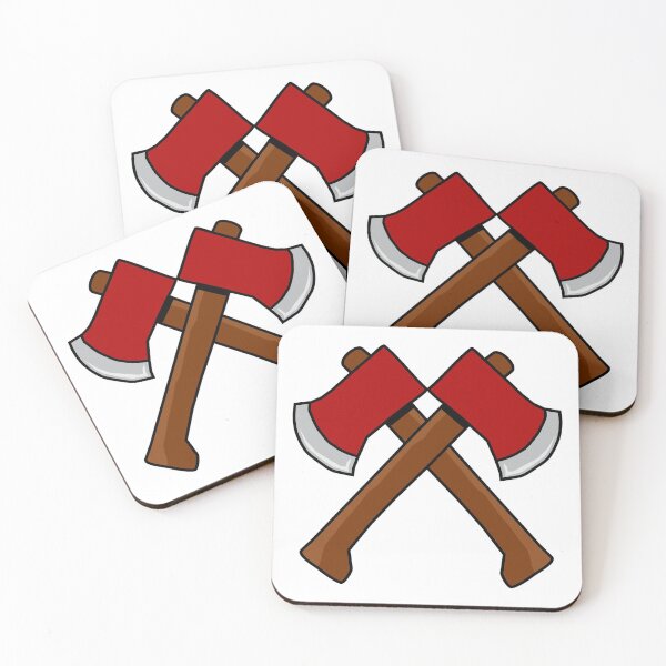 Item preview, The Great Outdoors - Camping - Axes : Red designed and sold by Sweetie Spicy.