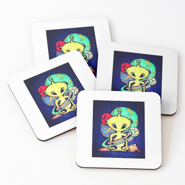 Item preview, Little Alien Space Traveler designed and sold by Britni Houchin.