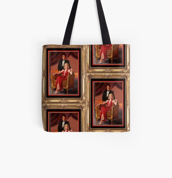 Scarface - Canvas Portrait of Tony & Elvira  Tote Bag for Sale by  TeddysDad