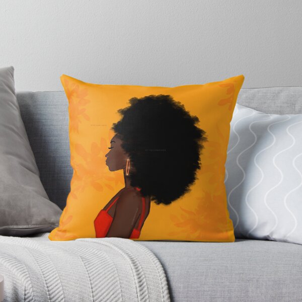 Amber Throw Pillow