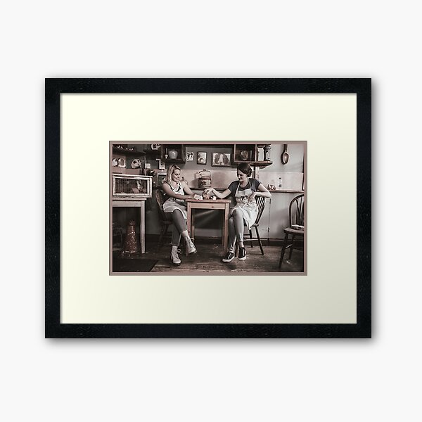 Fleabag and Boo Framed Art Print