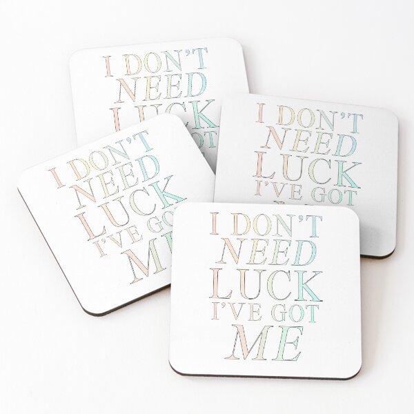 Item preview, I Don't Need Luck, I Got Me designed and sold by TheWriteShoppe.