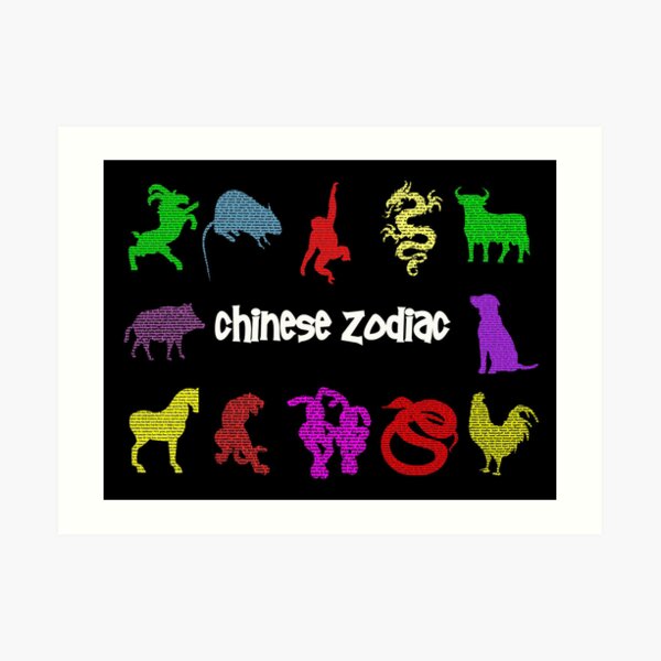 "Chinese Zodiac" Art Print
