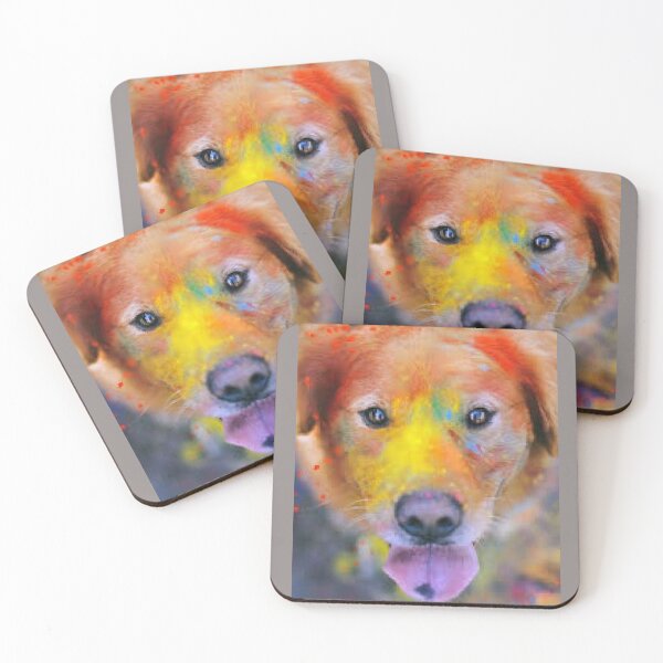 Item preview, Multicolored Dog Face print on Family Apparel, Home Decor and Accessories designed and sold by lduke47.