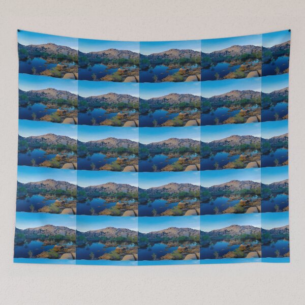 Item preview, Barker Dam in Joshua Tree National Park designed and sold by AnythingButGray.