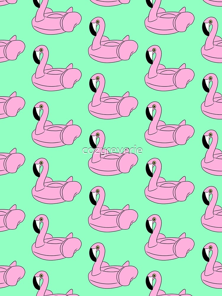 Flamingo Floatie by cozyreverie