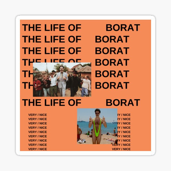 Item preview, The Life of Borat designed and sold by jlanzalotto.