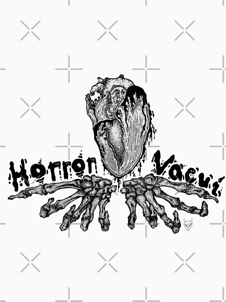 "Horror Vacui" T-shirt by Dope-Cat | Redbubble