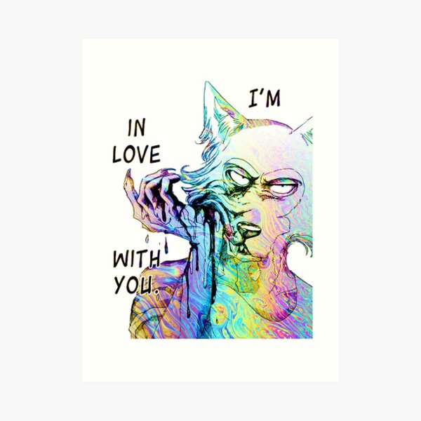 Beastars Legosi Lámina artística