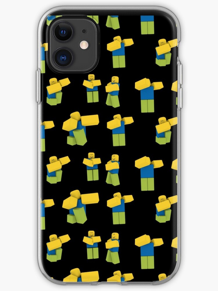 Roblox Dabbing Dancing Dab Noobs Meme Gift Iphone Case Cover By Smoothnoob Redbubble - roblox dabbing iphone case cover