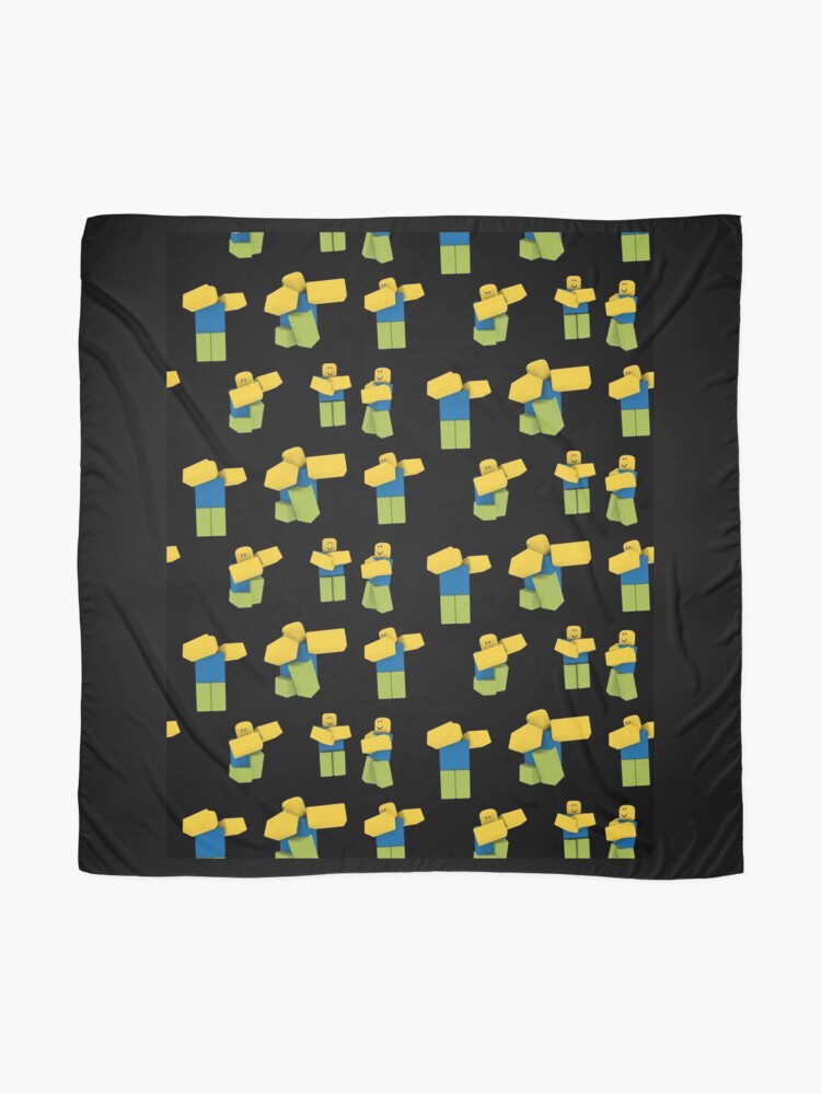 Roblox Dabbing Dancing Dab Noobs Meme Gift Scarf By Smoothnoob Redbubble - yellow scarf roblox