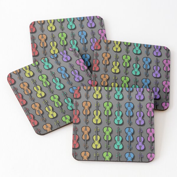 Item preview, Children's TwoSet Violin 3D Rainbow Pattern designed and sold by Wizzles Emporium.