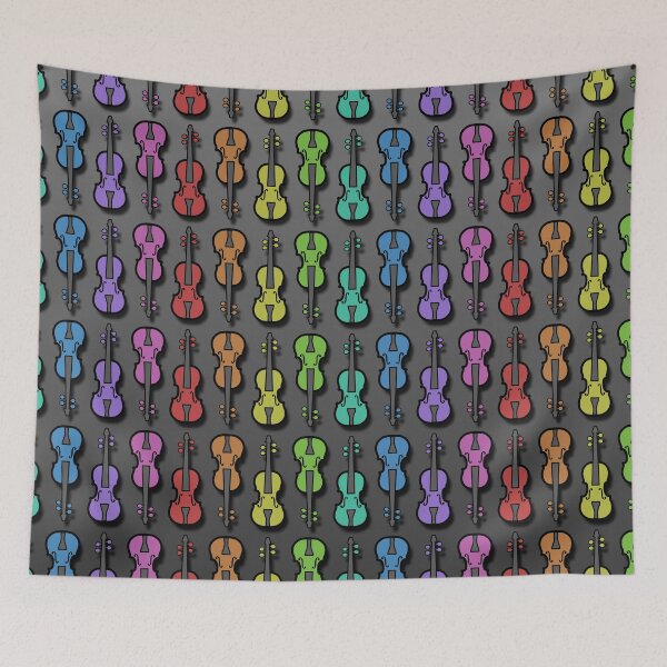 Item preview, Children's TwoSet Violin 3D Rainbow Pattern designed and sold by Wizzles Emporium.