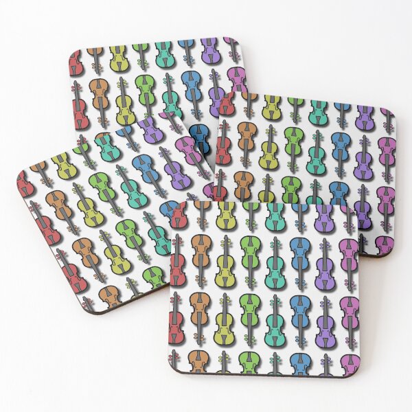 Item preview, Children's TwoSet Violin 3D Rainbow Pattern - White designed and sold by Wizzles Emporium.