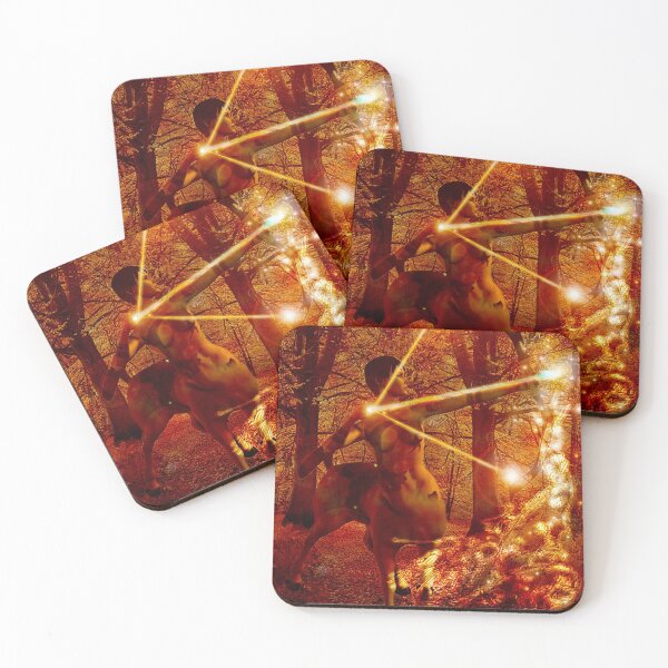 Item preview, Sagittarius With Dragon Zodiac Astrology Art designed and sold by MangojellyLabs.