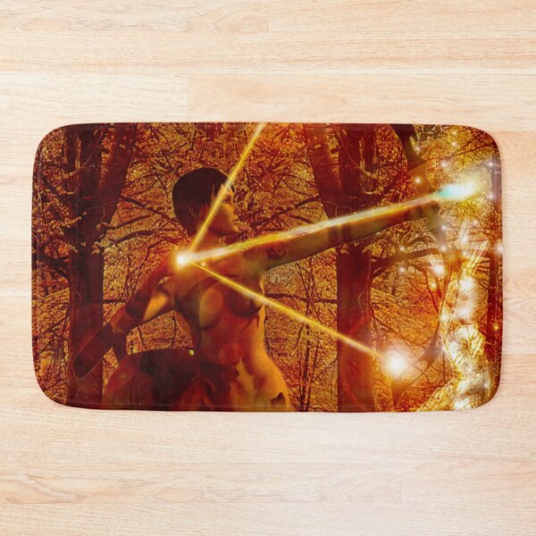 Item preview, Sagittarius With Dragon Zodiac Astrology Art designed and sold by MangojellyLabs.