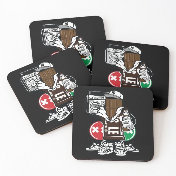 Item preview, Cool Chocolate Holding A Radio Pattern Version designed and sold by cooldest.