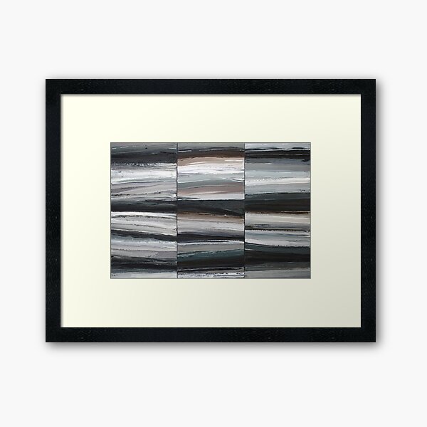 Tidelines Framed Art Print