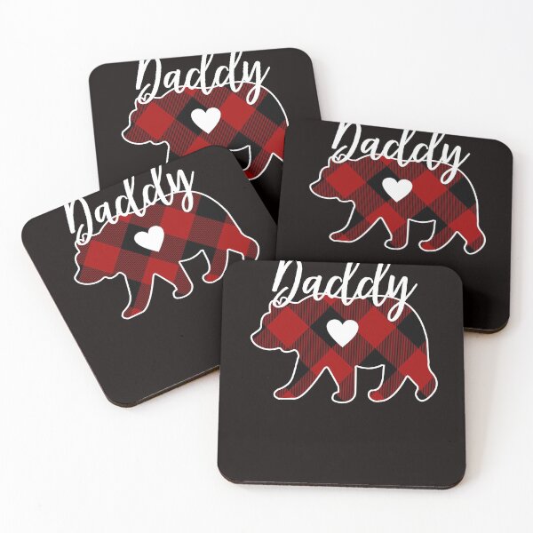 Item preview, Daddy Bear Buffalo Plaid Design designed and sold by Tetete.