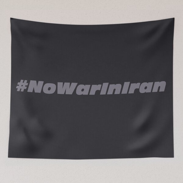 Item preview, No War In Iran designed and sold by BubbleApparel.
