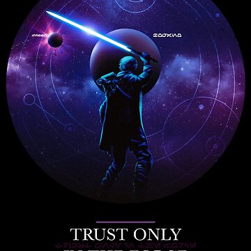 "Trust only in the Force" Art Board Print for Sale by powkapow | Redbubble
