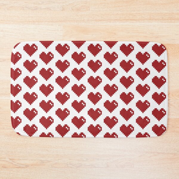 Item preview, Red pixel heart designed and sold by maryannacher.