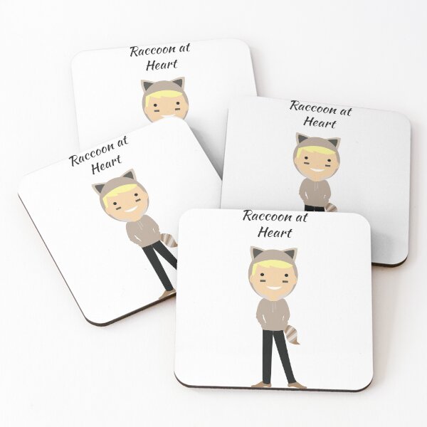 Item preview, Raccoon Person (Blonde Hair) designed and sold by GeographerDude.