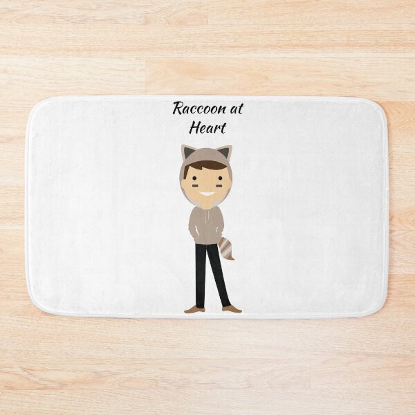 Item preview, Raccoon Person (Brown Hair) designed and sold by GeographerDude.