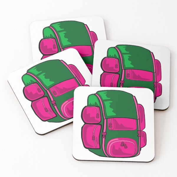 Item preview, The Great Outdoors - Camping - Pack : Green/Pink designed and sold by Sweetie Spicy.
