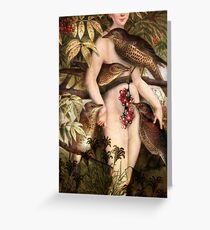 Red fruits Greeting Card