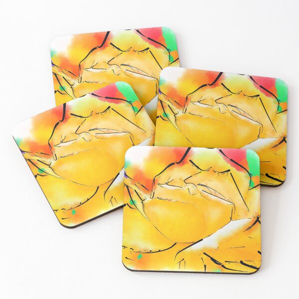 Item preview, Yellow Rose In Abstract Watercolor designed and sold by KirtTisdale.