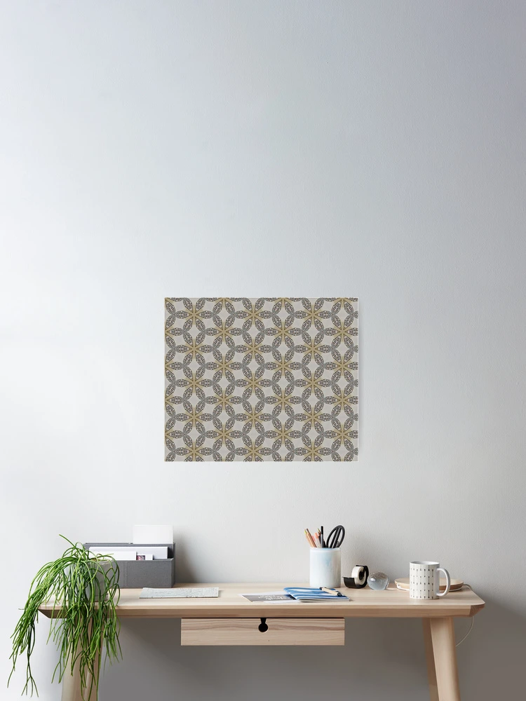 Thumbnail 2 of 3, Poster, Creative Chains abstract pattern by Code03 designed and sold by Code03.